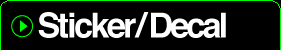 ステッカー、デカール類